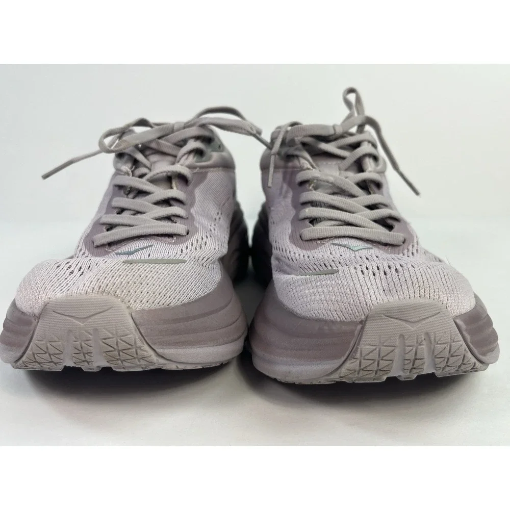 Hoka One One Men's Bondi 8 Size 7D Lavender Purple Running Shoes Sneakers